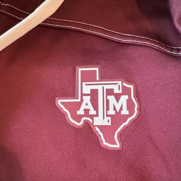 Adidas Aggie A&M maroon Zipper Hoodie S - Picture 4 of 5